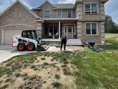 before-garden-bed-installation